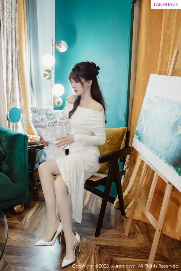 婠婠么  [XiuRen]高清写真图 2023.01.29 No.6182 婠婠么 丝袜美腿第20张图片